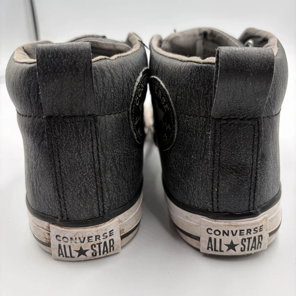 Converse Boys‎ Sneakers All Star Black High-Top Leather Size 2.5